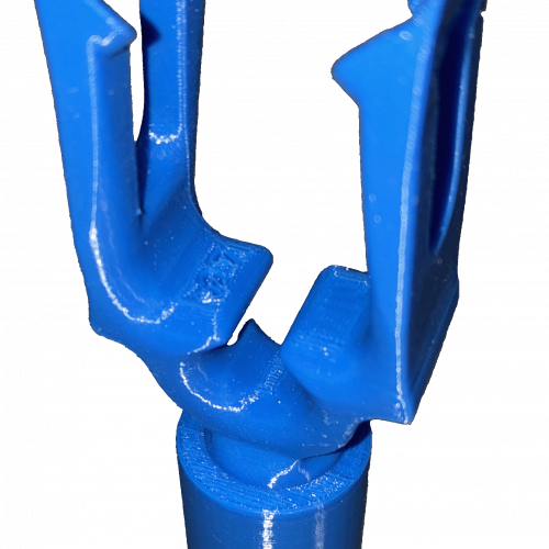 Support dégaine pour perche télescopique