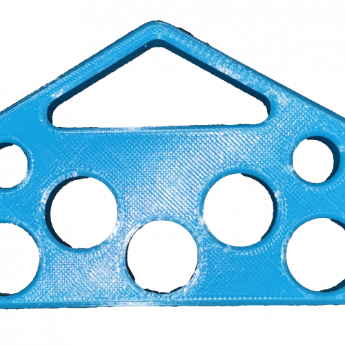 Support porte-matériel pour le transport et le rangement des dégaines